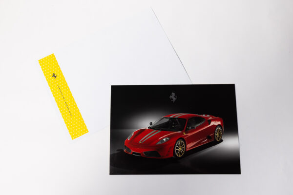 2007 Ferrari Christmas Card 430 Scuderia Brochure