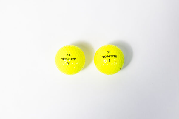 1990s-2000s Ferrari Cavallino Yellow Golf Balls F355 360 550 575M