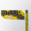 1989-93 Ferrari 348 TB NOS Rear Badge Script Emblem 62696600