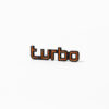 1982-86 Ferrari 208 GTB GTS Turbo Script Badge Emblem