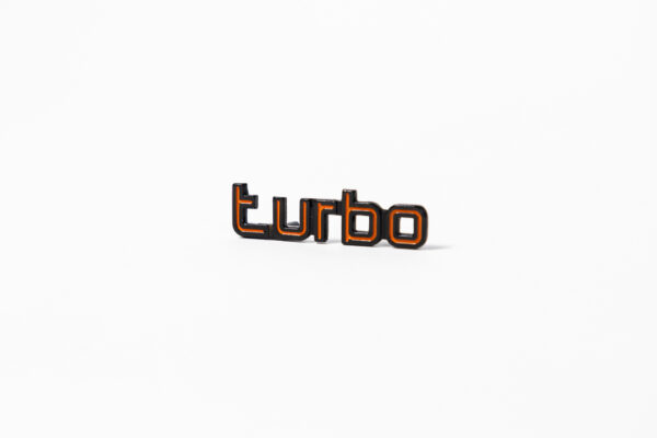 1982-86 Ferrari 208 GTB GTS Turbo Script Badge Emblem
