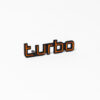 1982-86 Ferrari 208 GTB GTS Turbo Script Badge Emblem