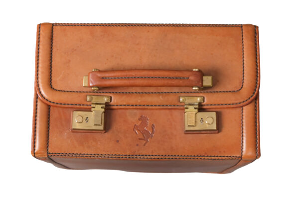 1976-89 Ferrari 308 328 4-Piece Complete Schedoni Leather Luggage Set