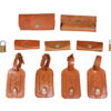 1976-89 Ferrari 308 328 4-Piece Complete Schedoni Leather Luggage Set