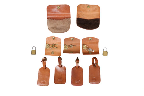 1976-89 Ferrari 308 328 4-Piece Complete Schedoni Leather Luggage Set