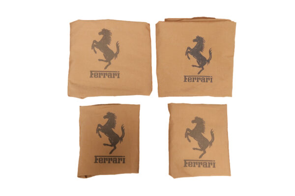 1976-89 Ferrari 308 328 4-Piece Complete Schedoni Leather Luggage Set
