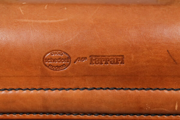 1976-89 Ferrari 308 328 4-Piece Complete Schedoni Leather Luggage Set