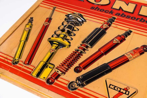 1970-80's KONI Ferrari 246 Dino 308 328 365 Shock Absorber Display Board