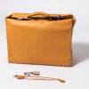1989-99 Ferrari 348 355 456 550 Schedoni Pilota Tan Leather Briefcase