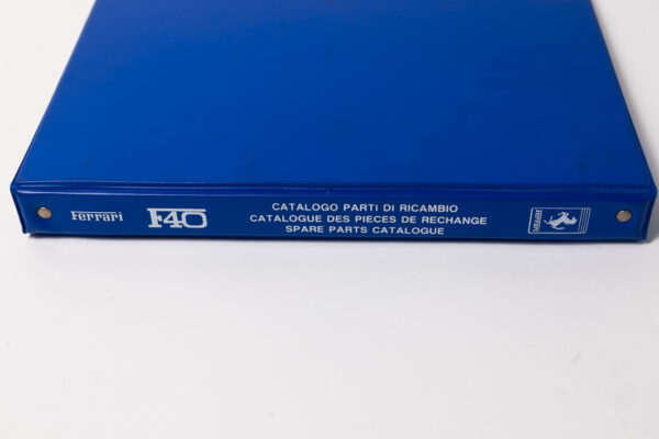 1987-92 Ferrari F40 Complete Handbook Manual Pouch Literature Set