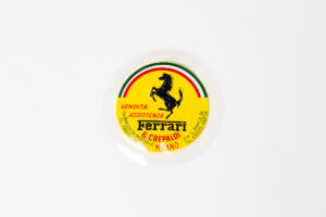 1953-93 Ferrari Crepaldi Milano Tax Disc Holder Decal Sticker 250 308 328 Testarossa F40 Dino