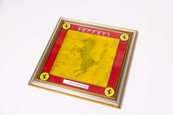 1970/80’s Enzo Ferrari Office Wall Tile Framed