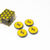 1973-93 NOS Ferrari OEM Centre Wheel Cap Set 308 328 TR 512 365 BB Mondial 226245
