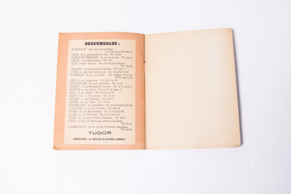 1952-60 Ferrari 250 Tudor Battery Guide Handbook Booklet