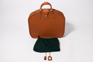 1992-98 Ferrari 456 GT Schedoni Tan Leather Luggage Bag Suitcase
