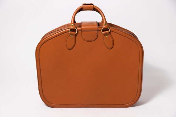 1992-98 Ferrari 456 GT Schedoni Tan Leather Luggage Bag Suitcase