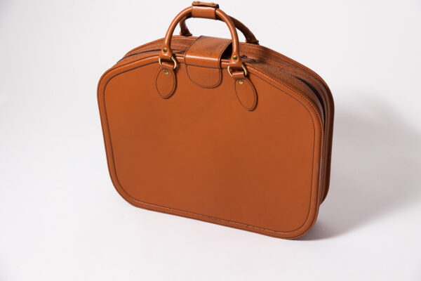 1992-98 Ferrari 456 GT Schedoni Tan Leather Luggage Bag Suitcase