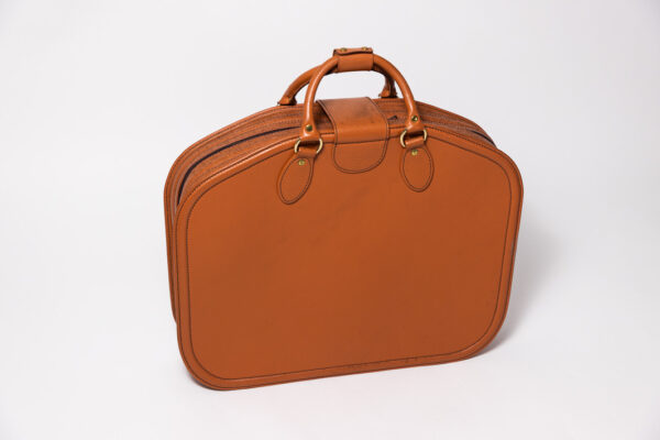 1992-98 Ferrari 456 GT Schedoni Tan Leather Luggage Bag Suitcase