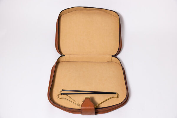 1992-98 Ferrari 456 GT Schedoni Tan Leather Luggage Bag Suitcase
