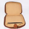 1992-98 Ferrari 456 GT Schedoni Tan Leather Luggage Bag Suitcase