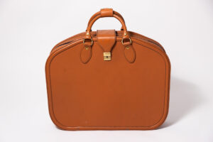 1992-98 Ferrari 456 GT Schedoni Tan Leather Luggage Bag Suitcase