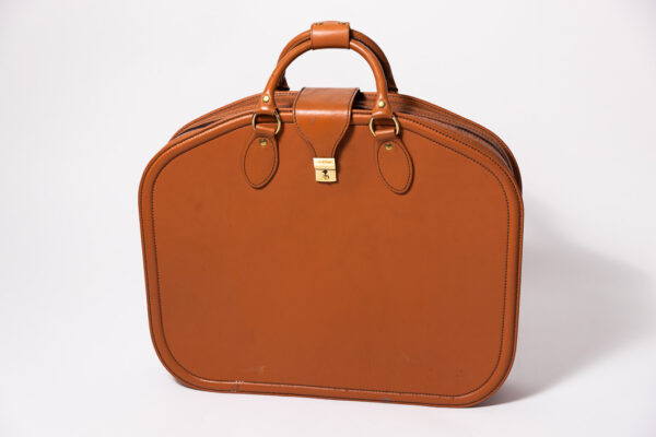 1992-98 Ferrari 456 GT Schedoni Tan Leather Luggage Bag Suitcase