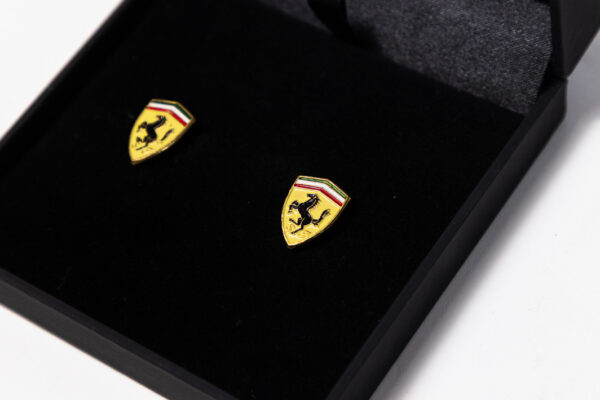 1960-69 Ferrari OMEA Milano Cufflinks Pair 250 275 330