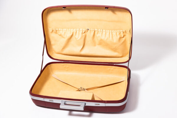 1999-2005 Ferrari 360 Red Bordeaux Schedoni Luggage Case Suitcase Piece
