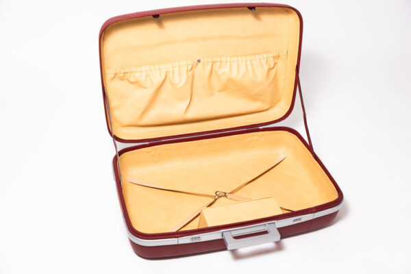 1999-2005 Ferrari 360 Red Bordeaux Schedoni Luggage Case Suitcase Piece