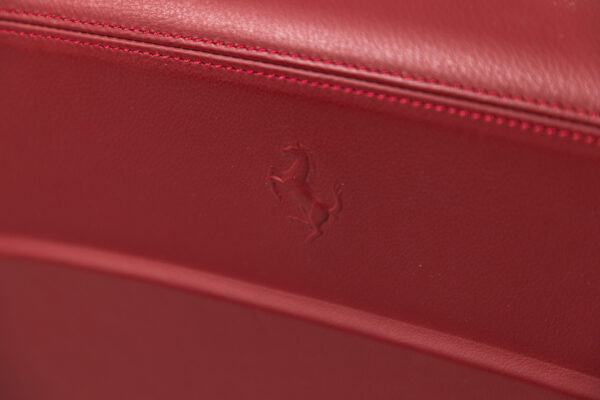1999-2005 Ferrari 360 Red Bordeaux Schedoni Luggage Case Suitcase Piece