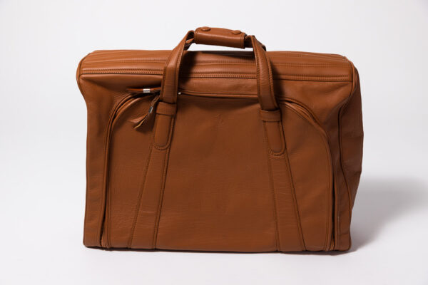 1996-2006 Ferrari 550 575 3-Piece Schedoni Leather Tan Luggage Set