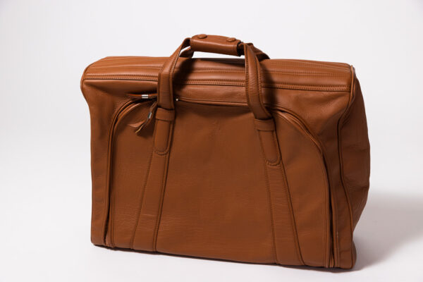 1996-2006 Ferrari 550 575 3-Piece Schedoni Leather Tan Luggage Set