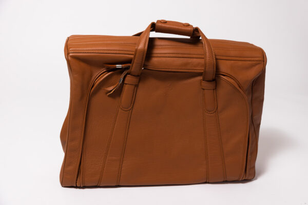 1996-2006 Ferrari 550 575 3-Piece Schedoni Leather Tan Luggage Set
