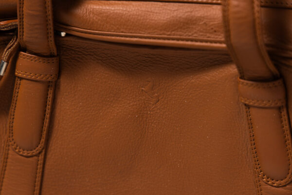 1996-2006 Ferrari 550 575 3-Piece Schedoni Leather Tan Luggage Set