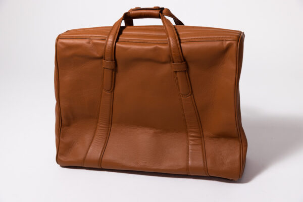 1996-2006 Ferrari 550 575 3-Piece Schedoni Leather Tan Luggage Set