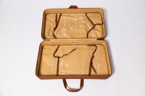 1996-2006 Ferrari 550 575 3-Piece Schedoni Leather Tan Luggage Set
