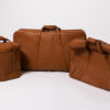 1996-2006 Ferrari 550 575 3-Piece Schedoni Leather Tan Luggage Set