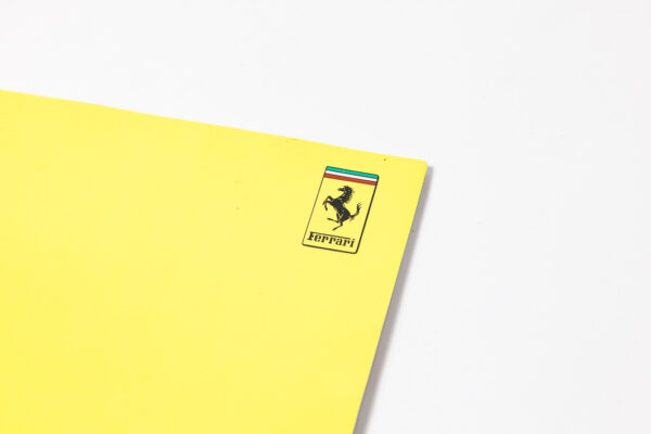 1988 Ferrari Dealer Directory 328 Mondial Testarossa F40