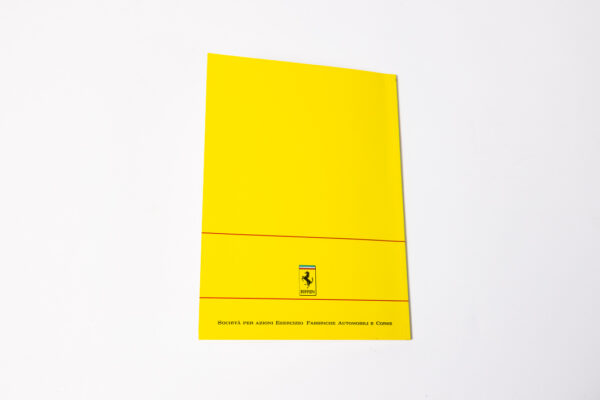 1989 Ferrari Dealer Directory 328 348 Mondial Testarossa F40