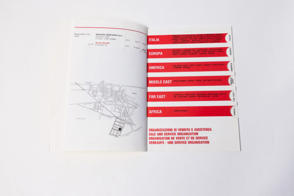 1989 Ferrari Dealer Directory 328 348 Mondial Testarossa F40