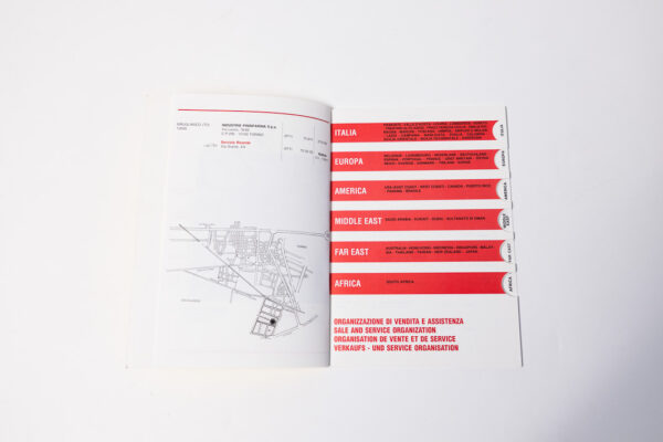 1989 Ferrari Dealer Directory 328 348 Mondial Testarossa F40