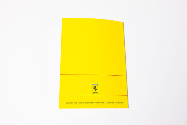 1989 Ferrari Dealer Directory 328 348 Mondial Testarossa F40