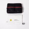 2010 Ferrari Racing Days Black Leather Shoe Bag 458 599 California