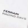 2010 Ferrari Racing Days Black Leather Shoe Bag 458 599 California