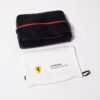 2010 Ferrari Racing Days Black Leather Shoe Bag 458 599 California