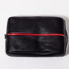 2010 Ferrari Racing Days Black Leather Shoe Bag 458 599 California