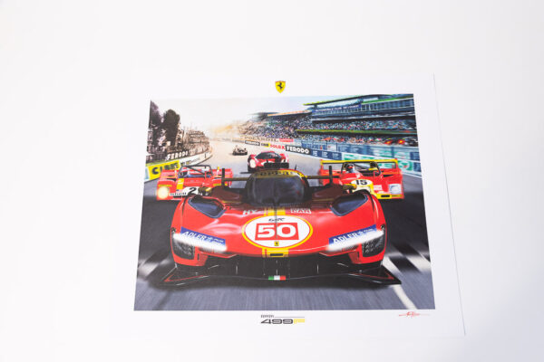 2022-23 Ferrari 499P Le Mans Limited Edition Print Set