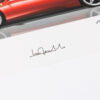 2009-15 Ferrari 458 Italia Lithograph Press Drawing Print