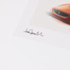 2008-14 Ferrari California Lithograph Press Drawing Print