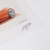 2008-14 Ferrari California Lithograph Press Drawing Print
